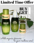 Organic Facial Cleansing Gel 100ml | Buy 1 + Get 1 (Organic pH Balancing Facial Toner 40ml)