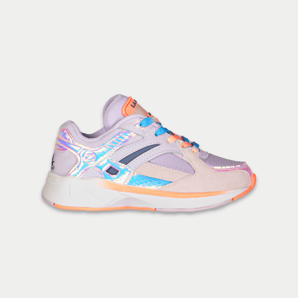 LA Gear Youth Catapult Sneaker Purple/Orange