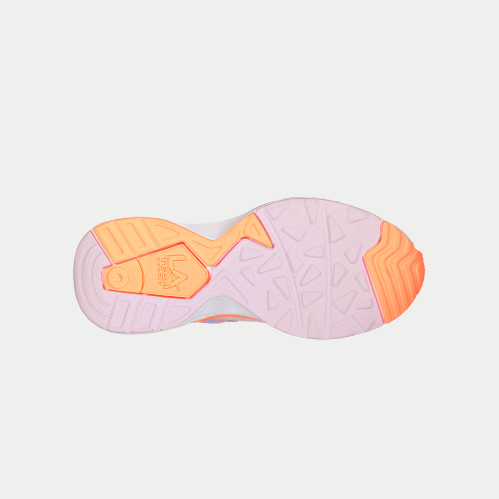 LA Gear Youth Catapult Sneaker Purple/Orange