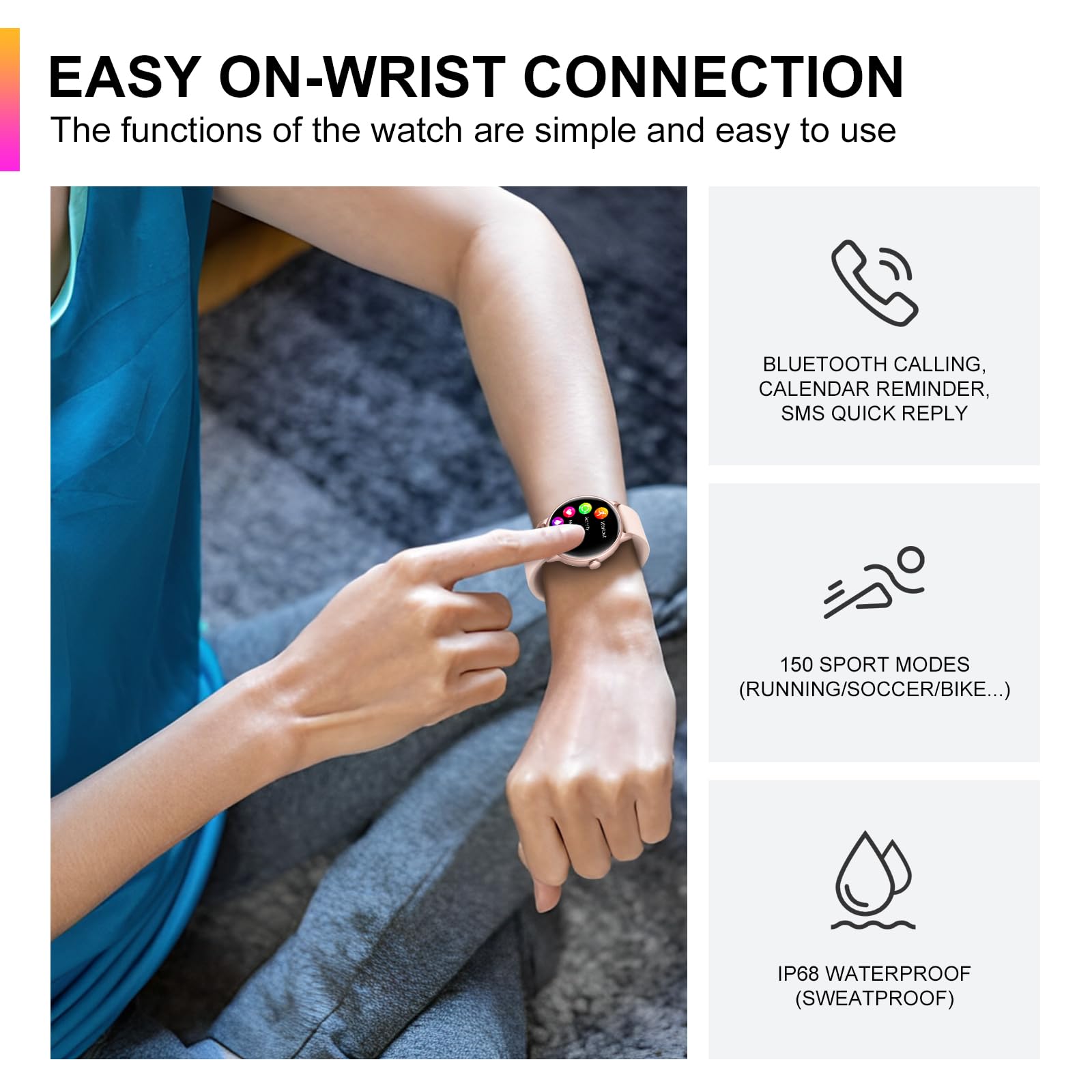 Zarre Pulse Smart Watch